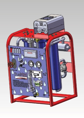 W.S. Darley's new dual-use Purfection Series water purification and sanitation system