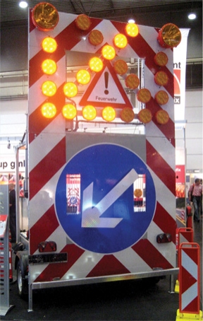 Traffic control support vehicles or trailers should automatically respond to incidents on interstate or dangerous highway