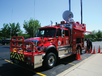 (3) Squad 16 personnel were very specific about what they wanted from the truck. As a result, Alexis Fire Equipment, the truck manufacturer, prepared more than 30 blueprints, provided numerous engineering revisions, and still met all its deadlines.