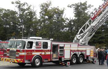 The first 137-foot E-ONE aerial ladder in New England