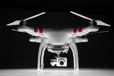 1 The DJI Phantom Vision 2+ is a market leader in lightweight, easy-to-use UAVs. (Photo courtesy of DJI