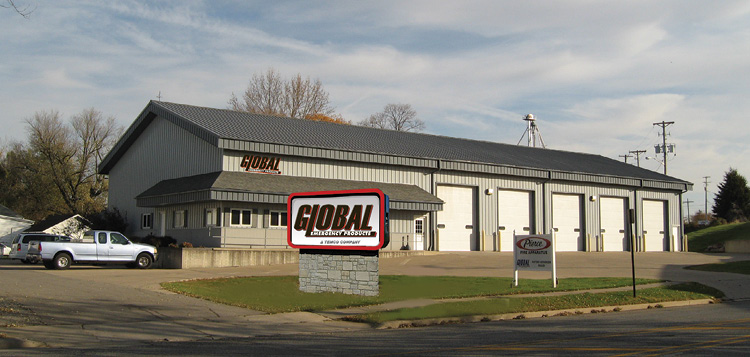 Located in Washington, Illinois, outside of Peoria, is another Global facility with six service bays to further support the Pierce product line in the central and southern portions of the state.