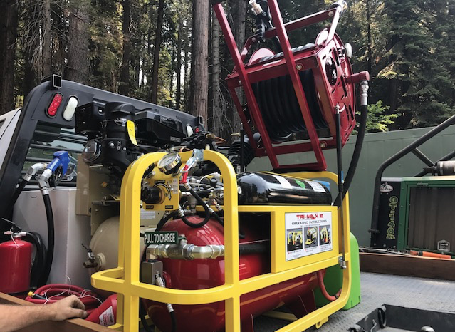 Kingsway Industries’ TriMax 30 can be installed on a flatbed wildland pumper.