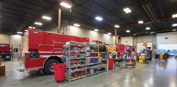 nother interior view of a portion of Midwest’s manufacturing area. 