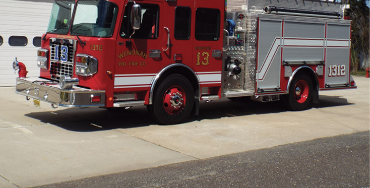 Spartan ER—Wenonah (NJ) Fire Company pumper.