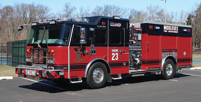 E-ONE—Middlesex (NJ) Fire Department pumper.