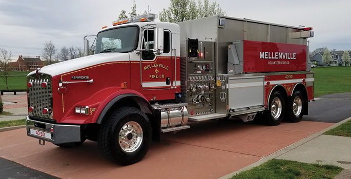 Toyne—Mellenville (NY) Fire District tanker.