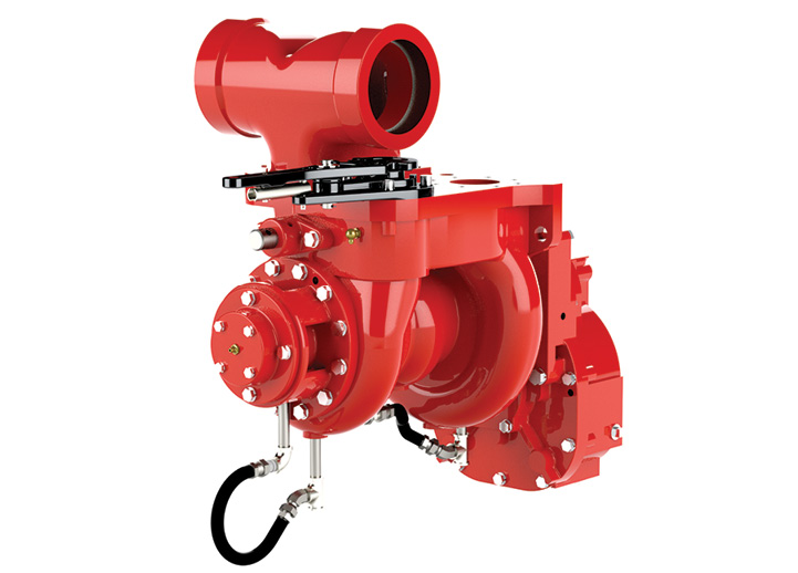 he Waterous CPK-3 500-gpm two-stage pump often is installed on Type 3 wildland rigs.