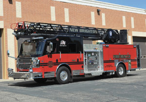 New Brighton (MN) Fire Department 78-foot aerial ladder quint