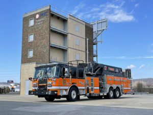 East Pennsboro mid-mount aerial platform