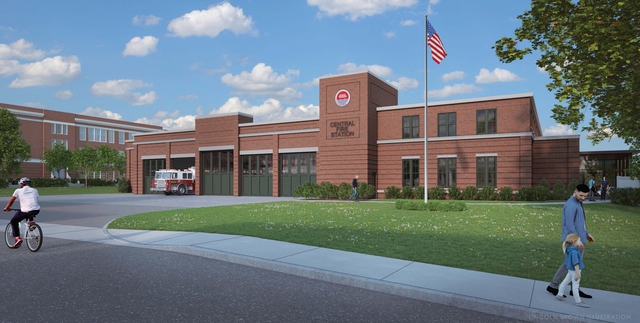 The new fire station project originated from a Facilities Committee walkthrough in 2017 and has been in development since 2020. (Source: City of Bath)