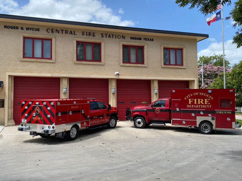 The Seguin Fire Department has added two infectious disease units to its fleet. (Seguin Fire Department Facebook page)